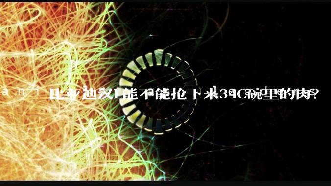比亚迪汉L能不能抢下来34C碗里的肉？